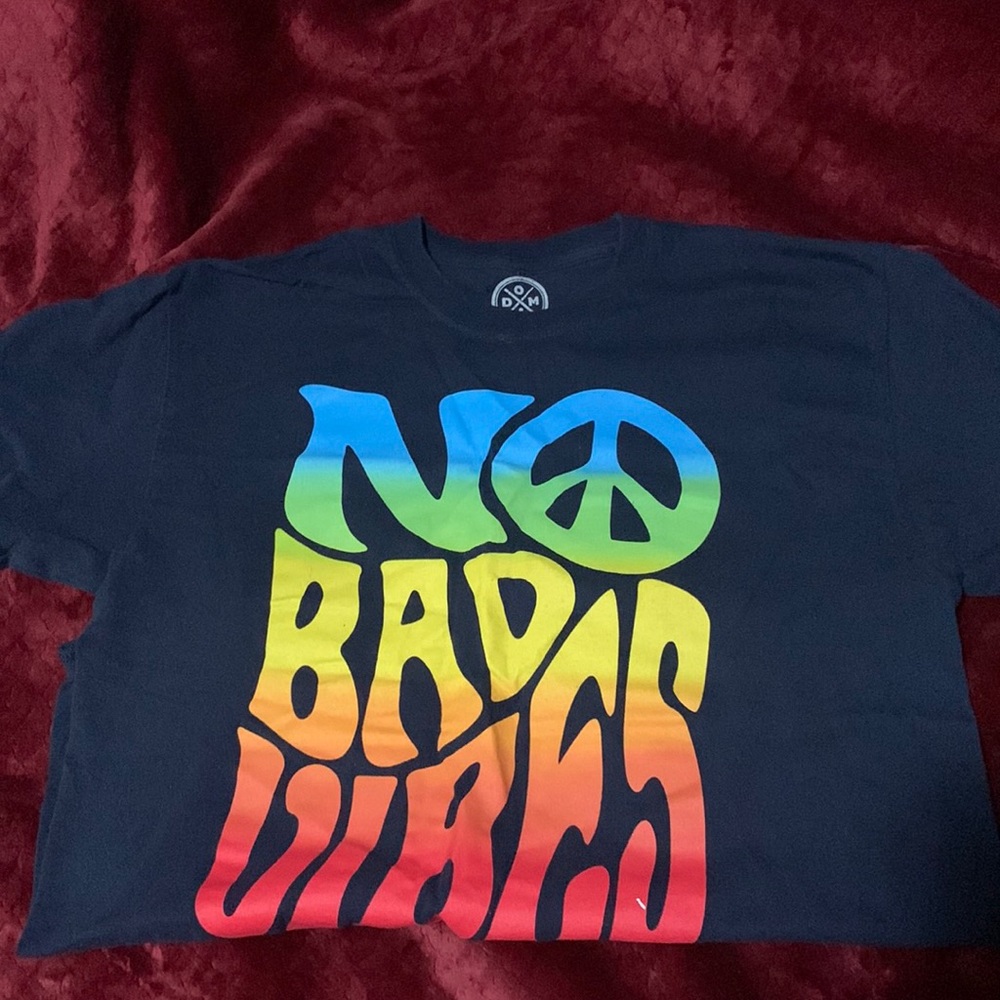 No Bad Vibes t-shirt